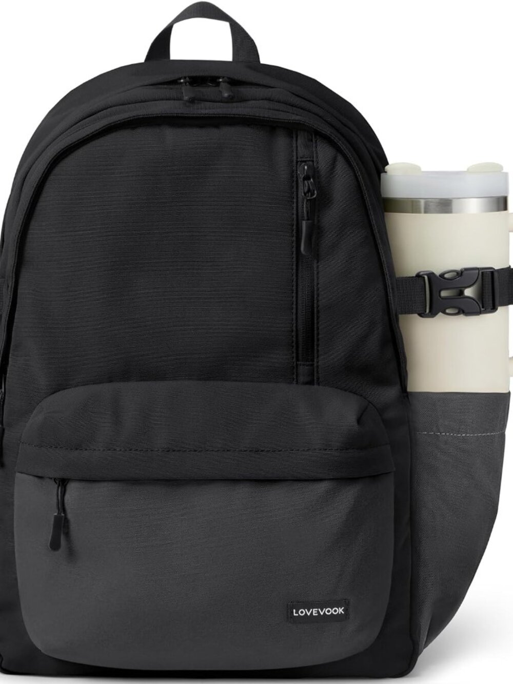 Ultimate 25L Water-Resistant Laptop Backpack with 14 Pockets & Tumbler Holder